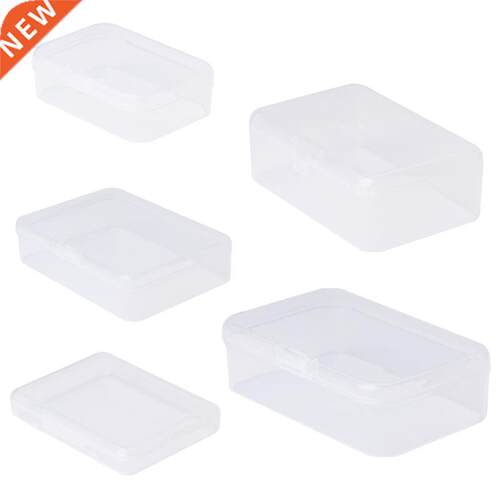 Rectangular Plastic Clear Transparent Storage Box Collection