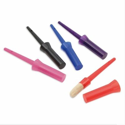 NIEUWE Paard Shires Plastic Hoof Olie Borstel met Cap Tough-