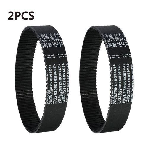 2Pcs Electric Wood Planer Drive Belt For Bosch Gho6-82C Gh