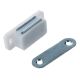 Base White 1.8 Long Catch Door Magnetic Hardware