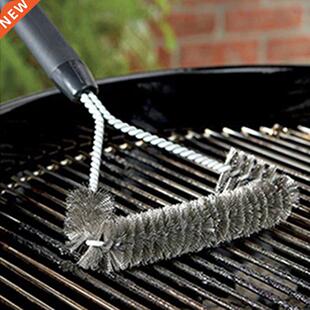 BBQ Tools Barbecue Grill Brush Clean Stainless Steel Bristle