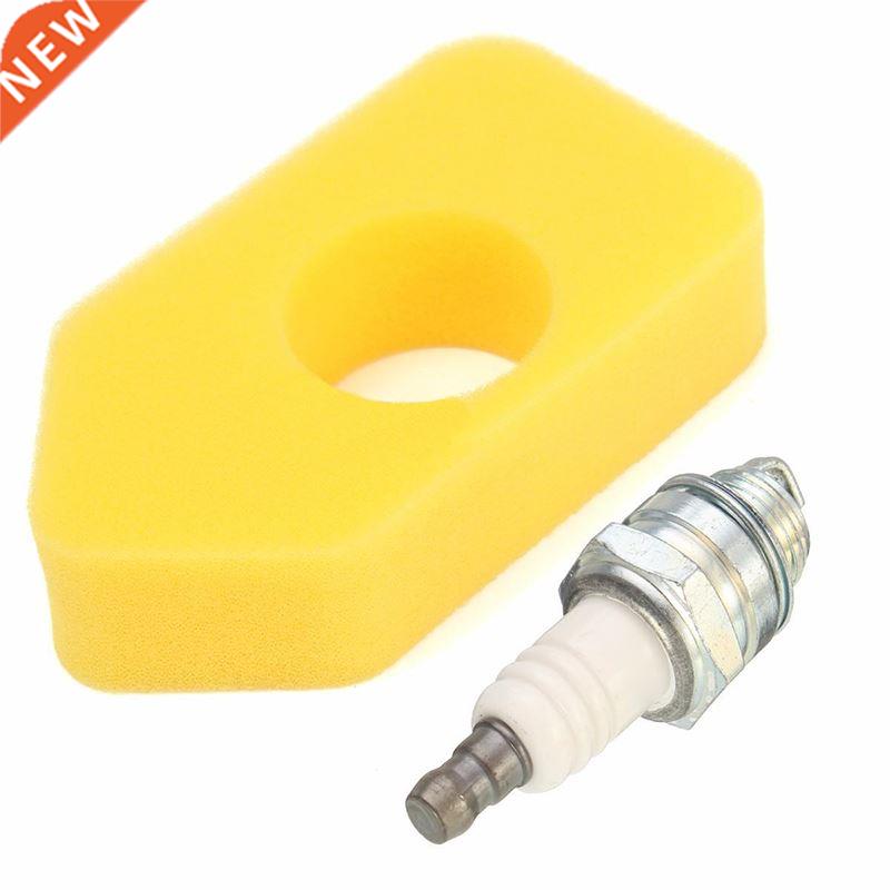 Lawn Mower Air Filter & Spark Plug Replacement Fits For