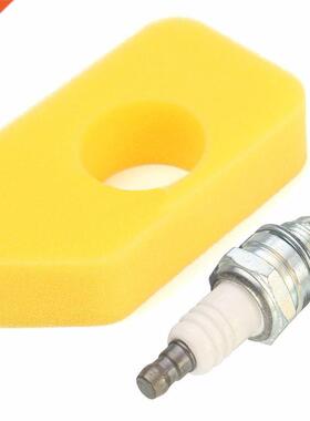Lawn Mower Air Filter & Spark Plug Replacement Fits For