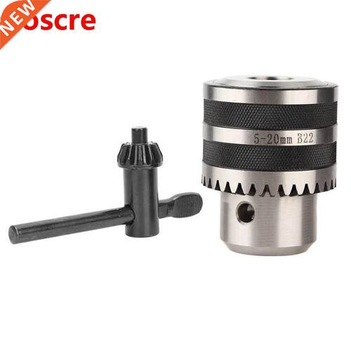 B22 Heavy Duty Drill Key Type Chuck Adapter 5-20mm Clamping