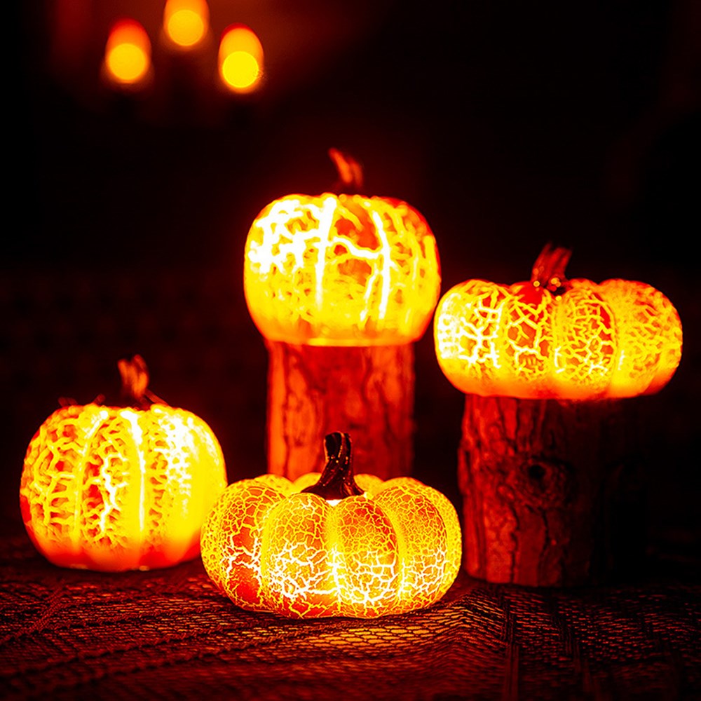LED Lighting Pumpkin Lantern Halloween Decoration For Home H