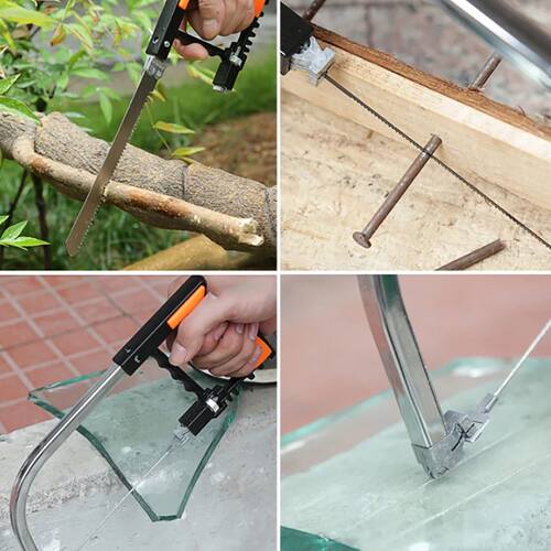 Hacksaw Set Metal Hacksaw Fast Cutting Hand Saw With Multifu