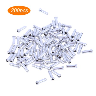 200pcs/lot Cycling Bike Brake Cable Tips Crimps Bicycles Der