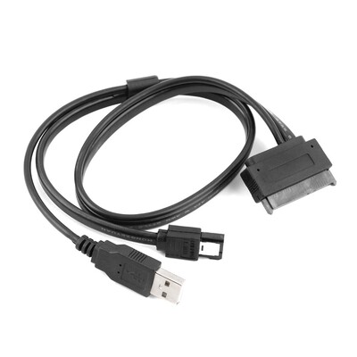 50cm 22 Pin to eSATA Data + USB Powered Cable 2.5 Inch Hard