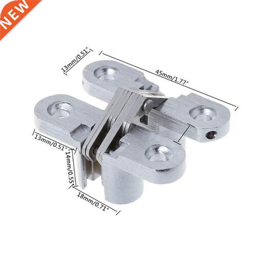 Hidden Cross Hinge Concealed Mortice 180 degree Opening Fold