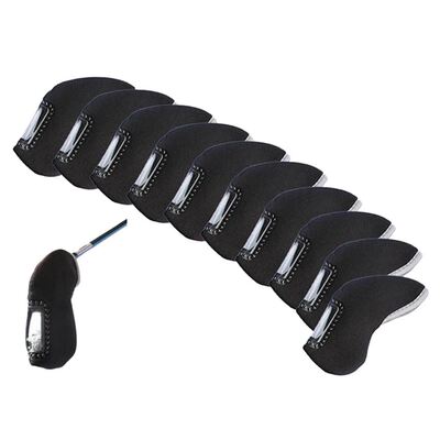 10pcs/set Golf Club Iron Head Cover Protector Golfs Club