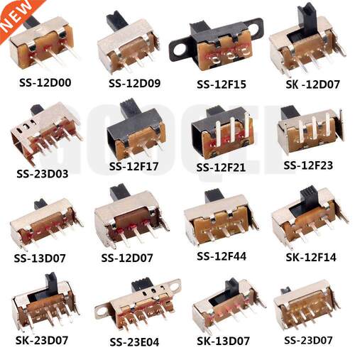 5PCS SS 12D00 Slide switch slide gear fluctuation band 2/ f