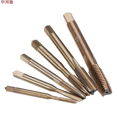 M3-M10 HSS Co M35 Machine Straight Flutes Taps Metric Screw