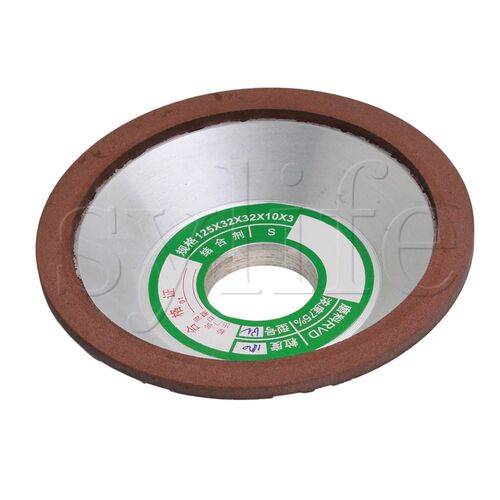 12.5cm OD Cup Bowl Shape Grinding Wheel Grit 180 Cutting Too