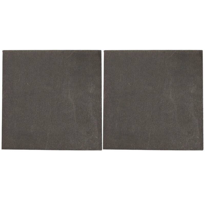 2pcs high pure carbon graphite sheet 100×100×2mm