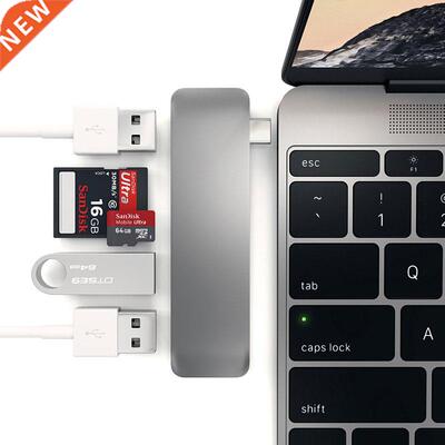 5-In-1 Thunderbolt 3 Adapter USB Type C Hub Dock Dongle with
