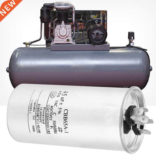 C65 45UF 450V Capacitor Aluminum Foil Air Conditioning Com