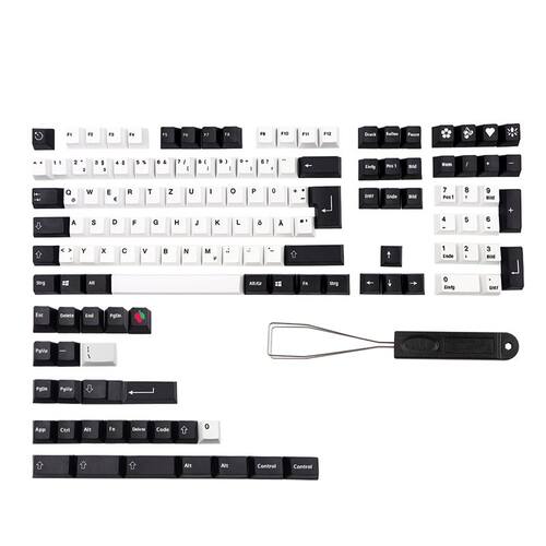 Pbt Keycap Cherry Profile Dye Subb Keycaps for Mx Switches A