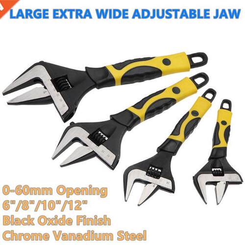 0-60mm Flexible Bathroom Wrench Multifunction Soft Grip Hand