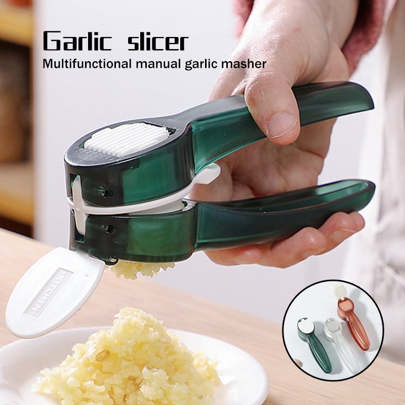 Garlic Press 2 In 1 Multifunction Garlic Press Crusher Kitch