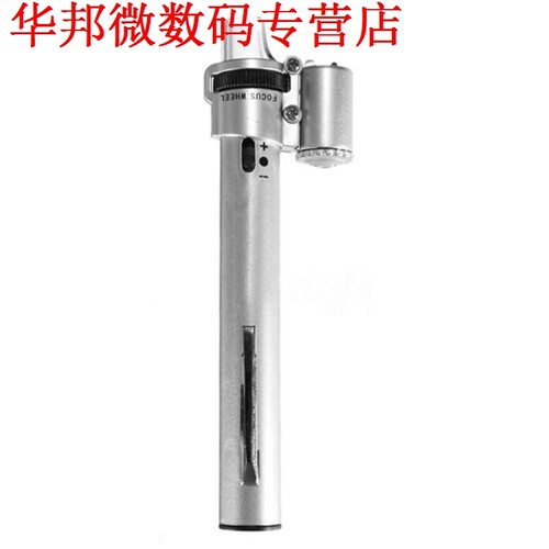 100X Gem Sieraden 2 LED Light Microscoop Loep Zoom Pen