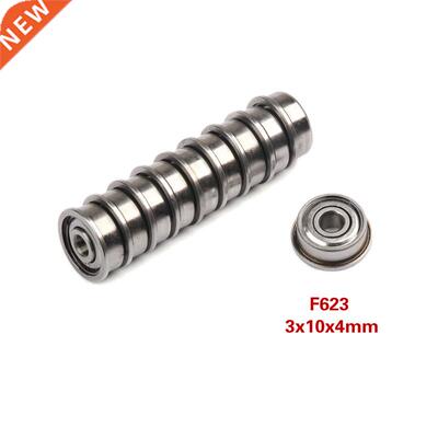 10PCS 3x10x4 mm Bearng F623ZZ Double Shelded Mnature Hg
