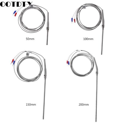 0-400 degree K type Thermocouple 2m Cable M8 Thread Temperat