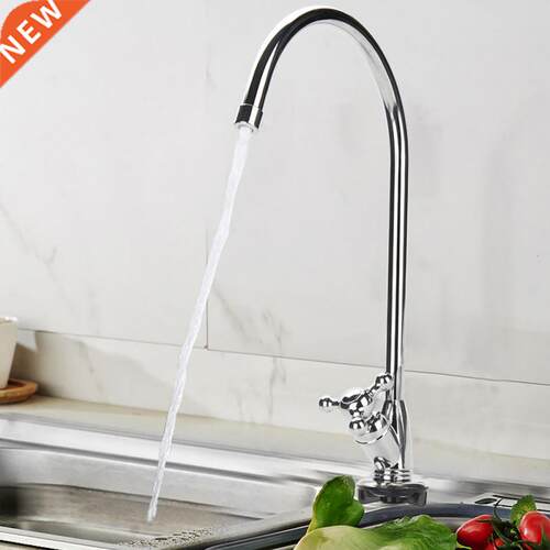 /8		 Single Handle Kitchen Faucet Tap Chrome Reverse O