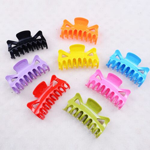 large 9cm senior 1Pcs Women Hair Clip Plastic senior Hairpin