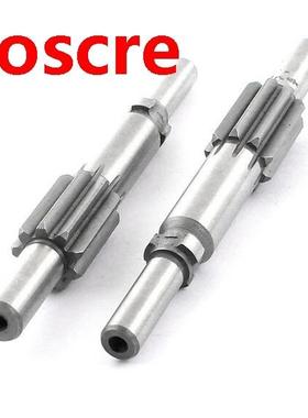 2 Pcs 85mm Electric Hammer Spur Gear Spline Shaft Replacemen