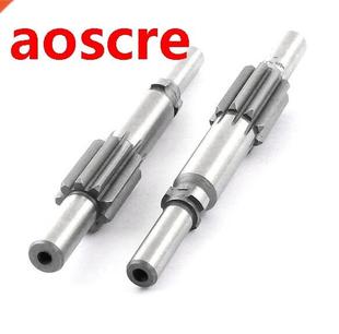 2 Pcs 85mm Electric Hammer Spur Gear Spline Shaft Replacemen