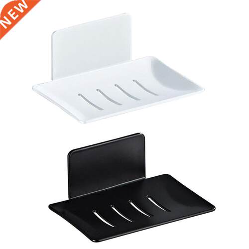 Punch-free Hollow Soap Box Modern Soap Dish Space Aluminum S