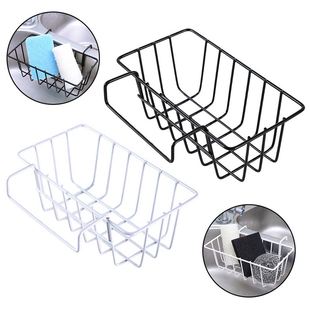 Kitchen Sink Drain Rack Sponge Soap Drainer Holder Basket Si