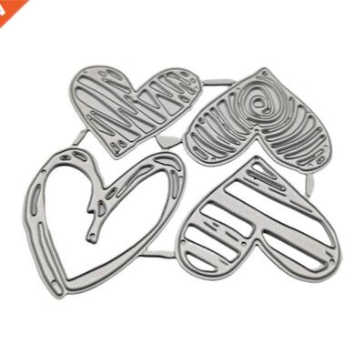 Love Heart Metal Die Cuts Stencil Exquisite Scrapbooking Emb