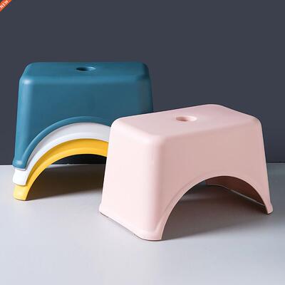 Creative Thicken Plastic Stools Living Room Non-slip Bath Be