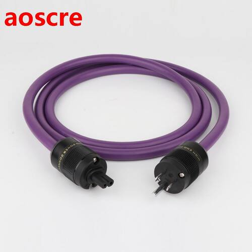 Acrolink AC313 OFC Power cable Rhodium plated US Figure 8 IE
