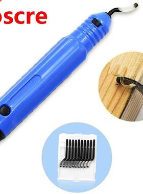 Fixed Handle Plastic Burr Pocket Knife Tools NB1100 Scraper+