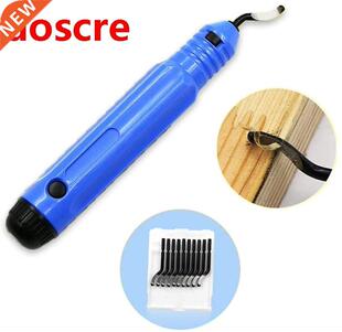 Fixed Handle Plastic Burr Pocket Knife Tools NB1100 Scraper+