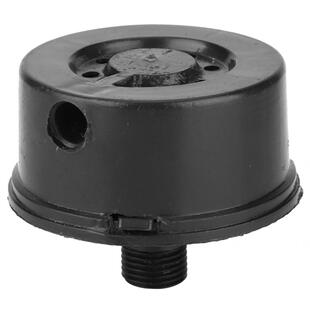 5 Pcs Noise Muffler Black Engineering Plastic Silencer Air C