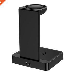 2 in 1 Wireless Chargers Smartwatch Fast Charging Station fo