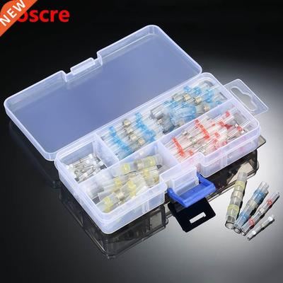 100PCS Solder Seal Wire Connectors Heat Shrink Butt Connecto