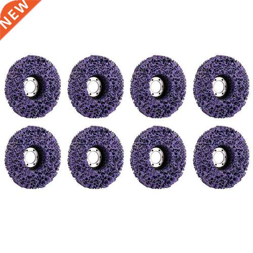 8Pcs 125Mm Poly rip Disc Abrasive Wheel Paint Ru Remover