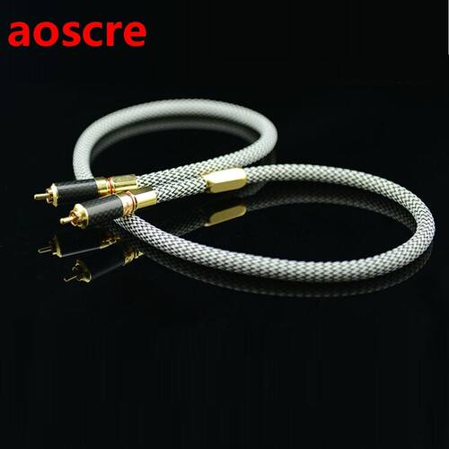 High Quality Silver Plated Digital Coaxial Audio Cable HIFI