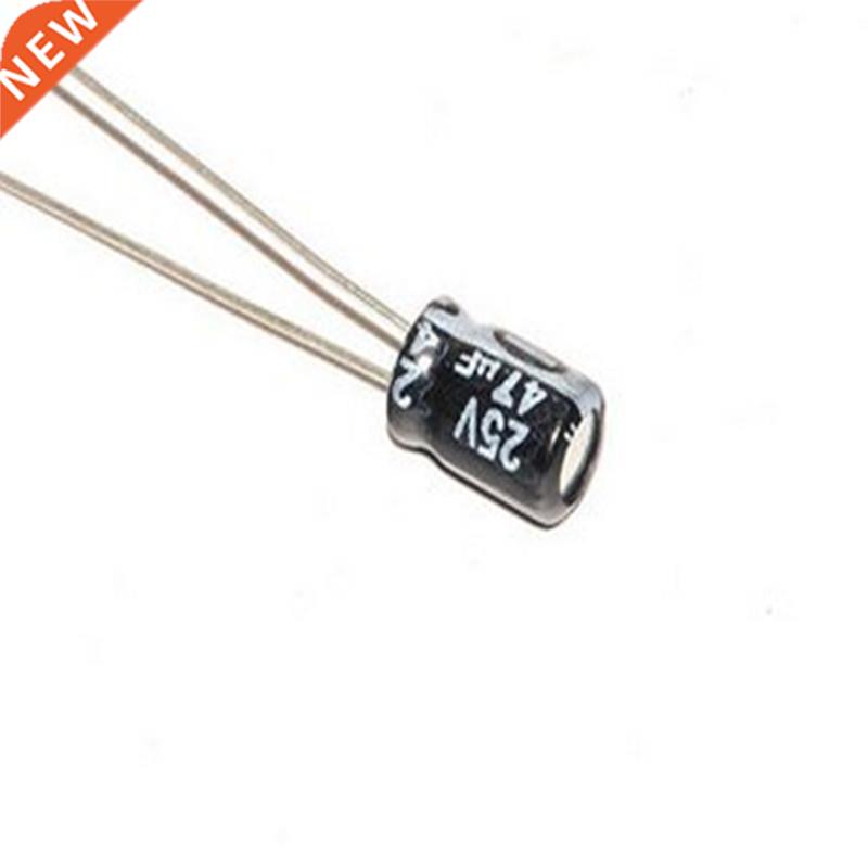 50pcs 25V 47UF 5*7mm 47UF 25V 5*7 Electrolytic cpcitor
