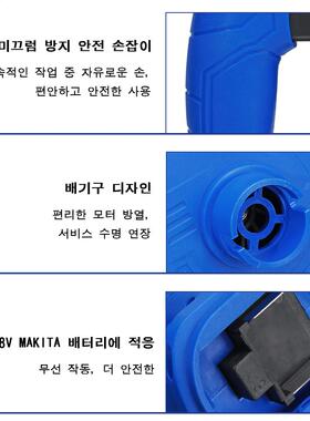 1600W Cordless Electric Air Blower 2 In 1 Blowing&Suctio