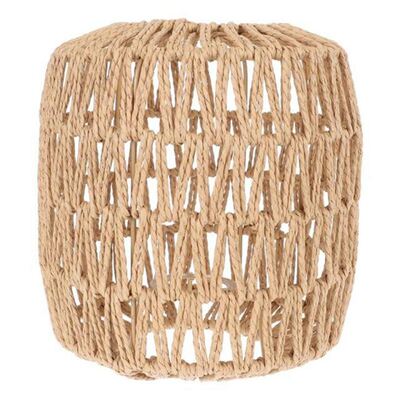 Simulated Rattan Lamp Cover Handmade Woven Chandelier Vintag