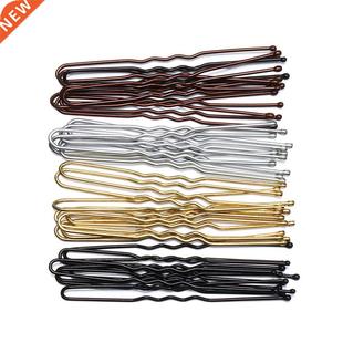 20/50 Pcs New 5/6/7 cm U Shaped Hairpins Simple Waved Hair C