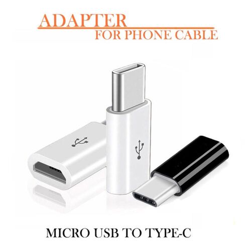 Micro USB Female to Type C Male OTG Adapter Data Transfer C