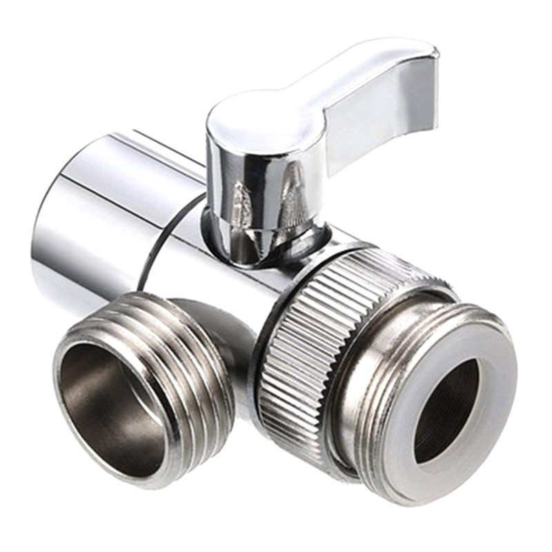 2 Pcs Diverter Faucet Valve Shunt Sink Valve Faucet Faucet D