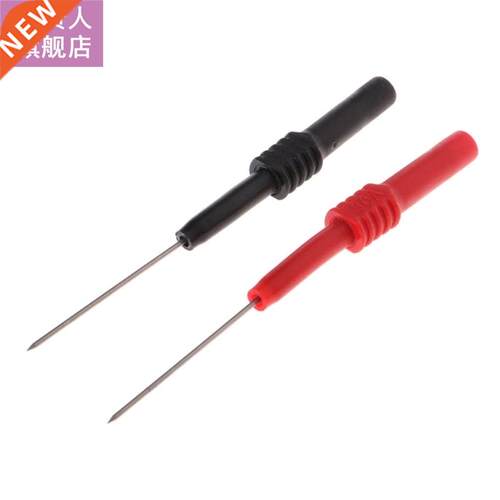 3.5cm Test Probe Back Needle Table with a Set of Two Black +
