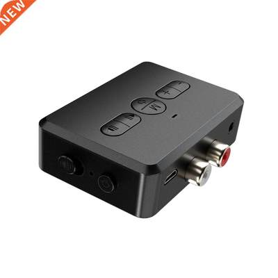 Bluetooth-compatible 5.0 Transmitter Receiver 400mAh RCA AUX